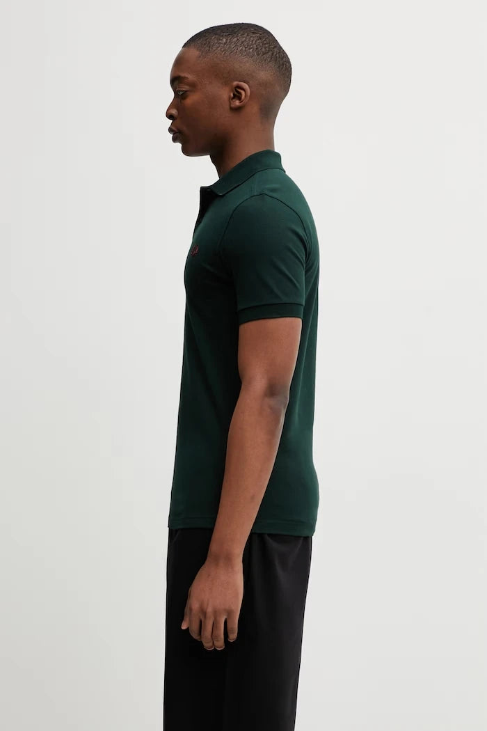 Памучна тениска с яка Fred Perry