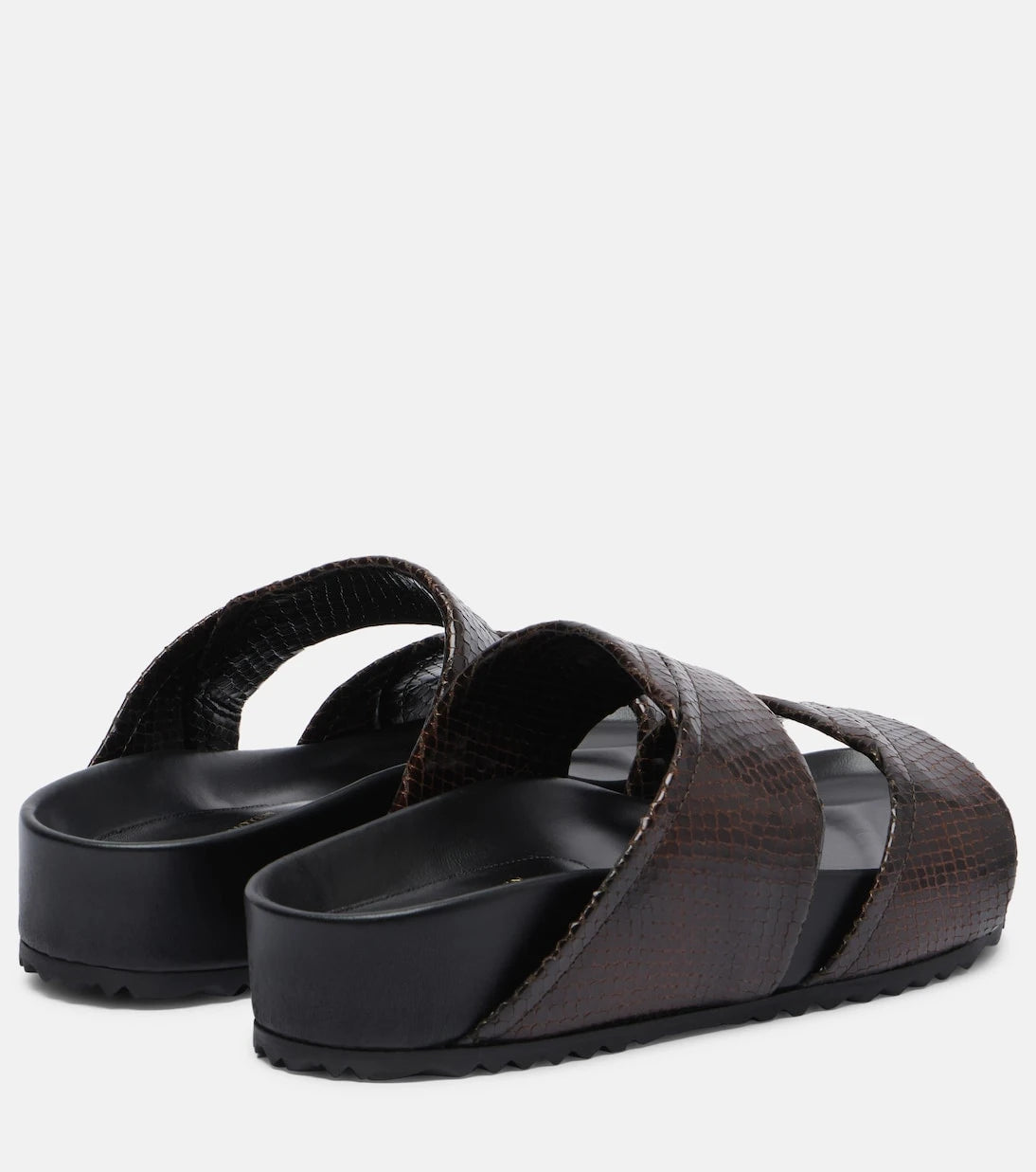 Dries Van Noten - Leather platform sandals