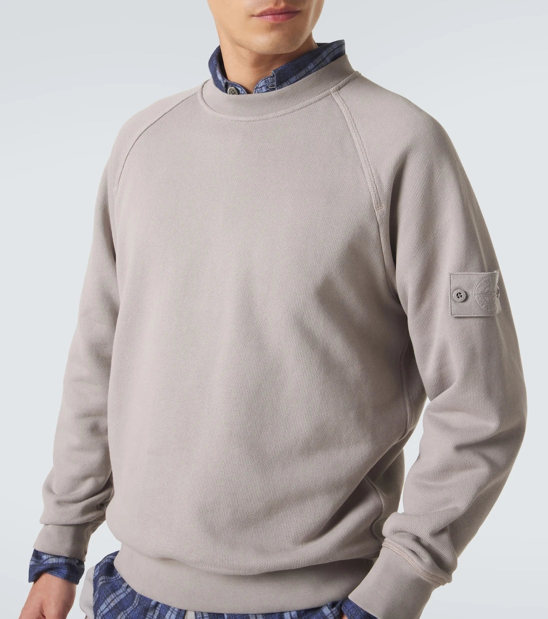 Stone Island - Compass cotton jersey sweatshirt