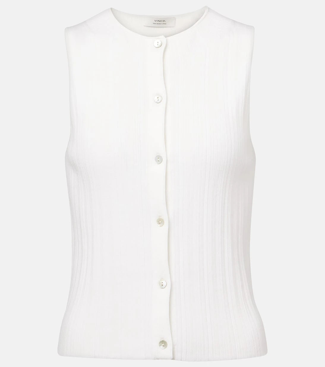 Vince - Ribbed cotton top