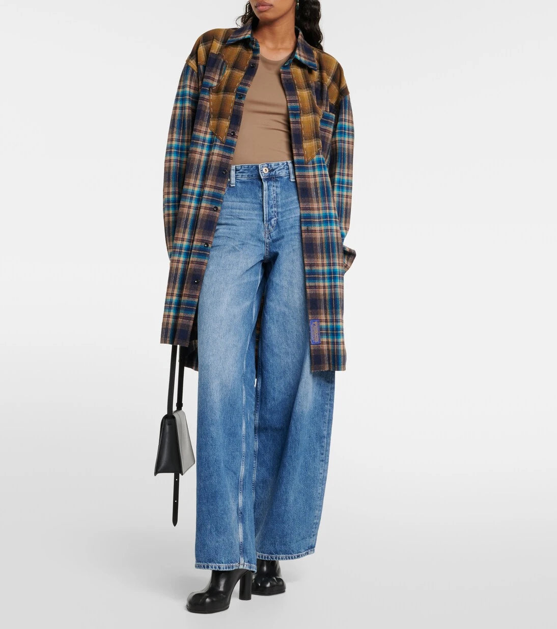 AG Jeans - Mari high-rise wide-leg jeans