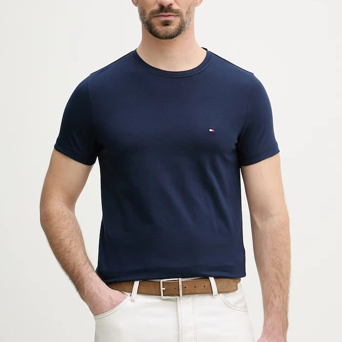 Tommy Hilfiger тениска basic мъжка от памук с еластан