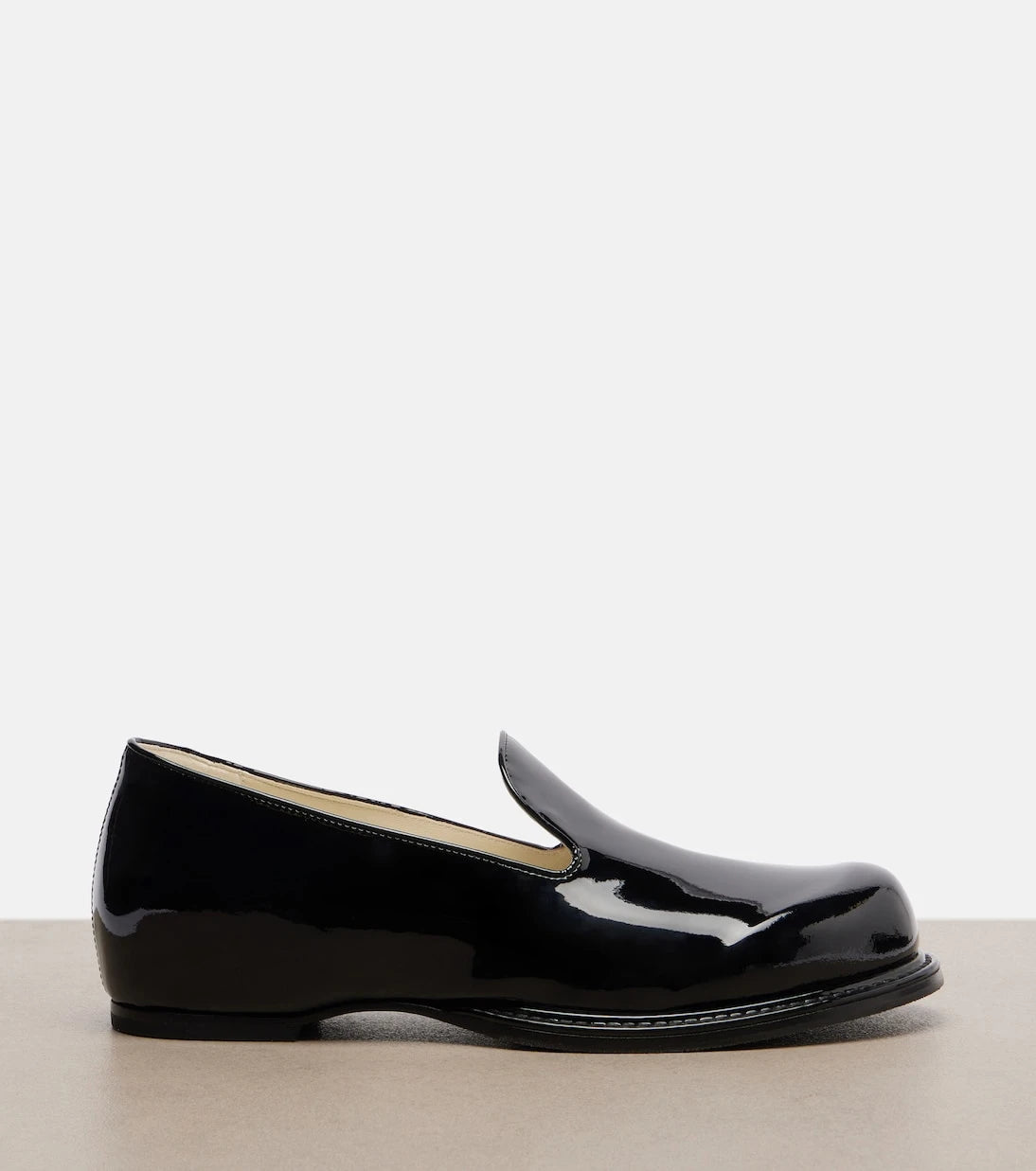 Phoebe Philo - Patent leather slip-on shoes