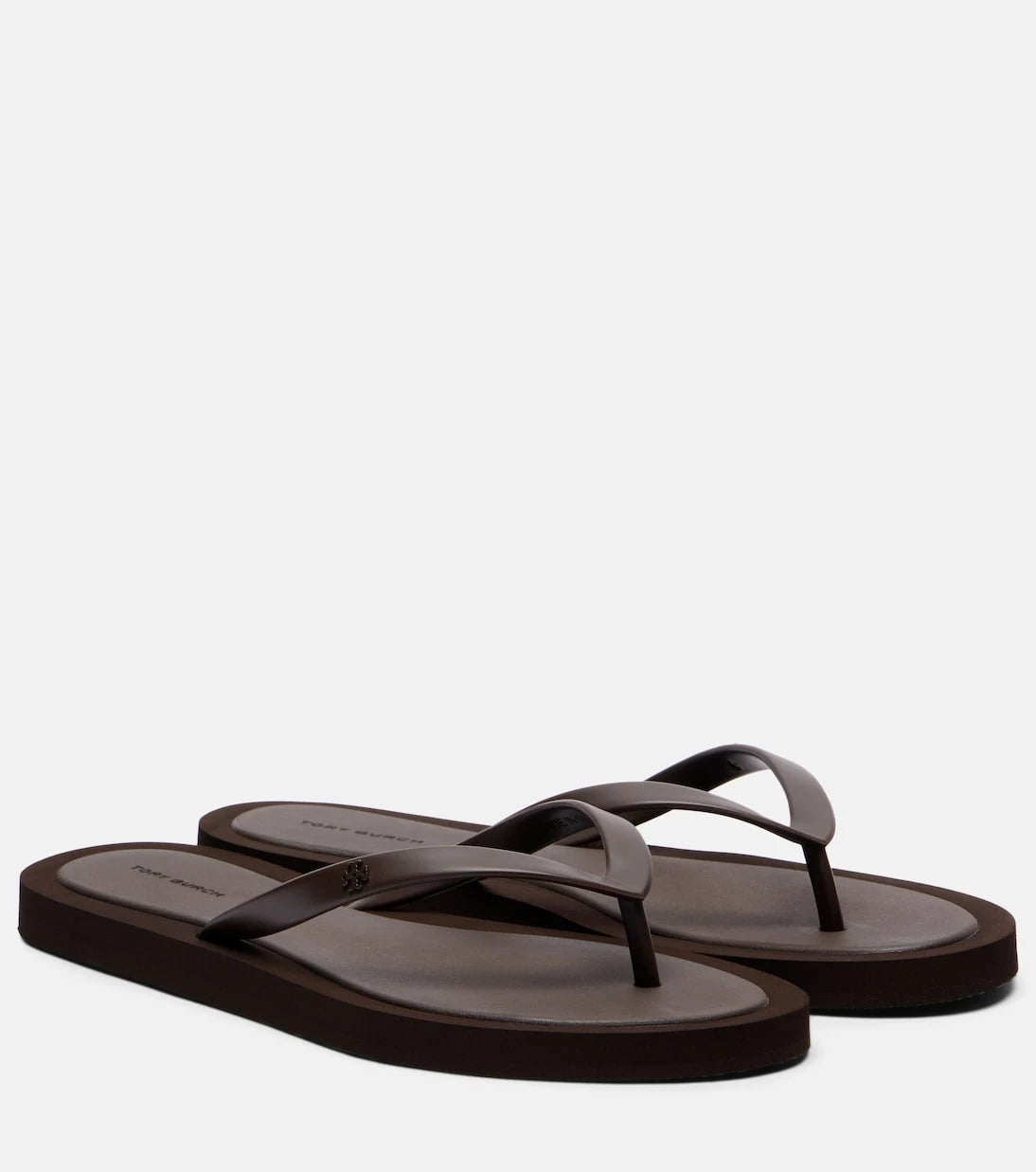 Tory Burch - Kira T Monogram thong sandals
