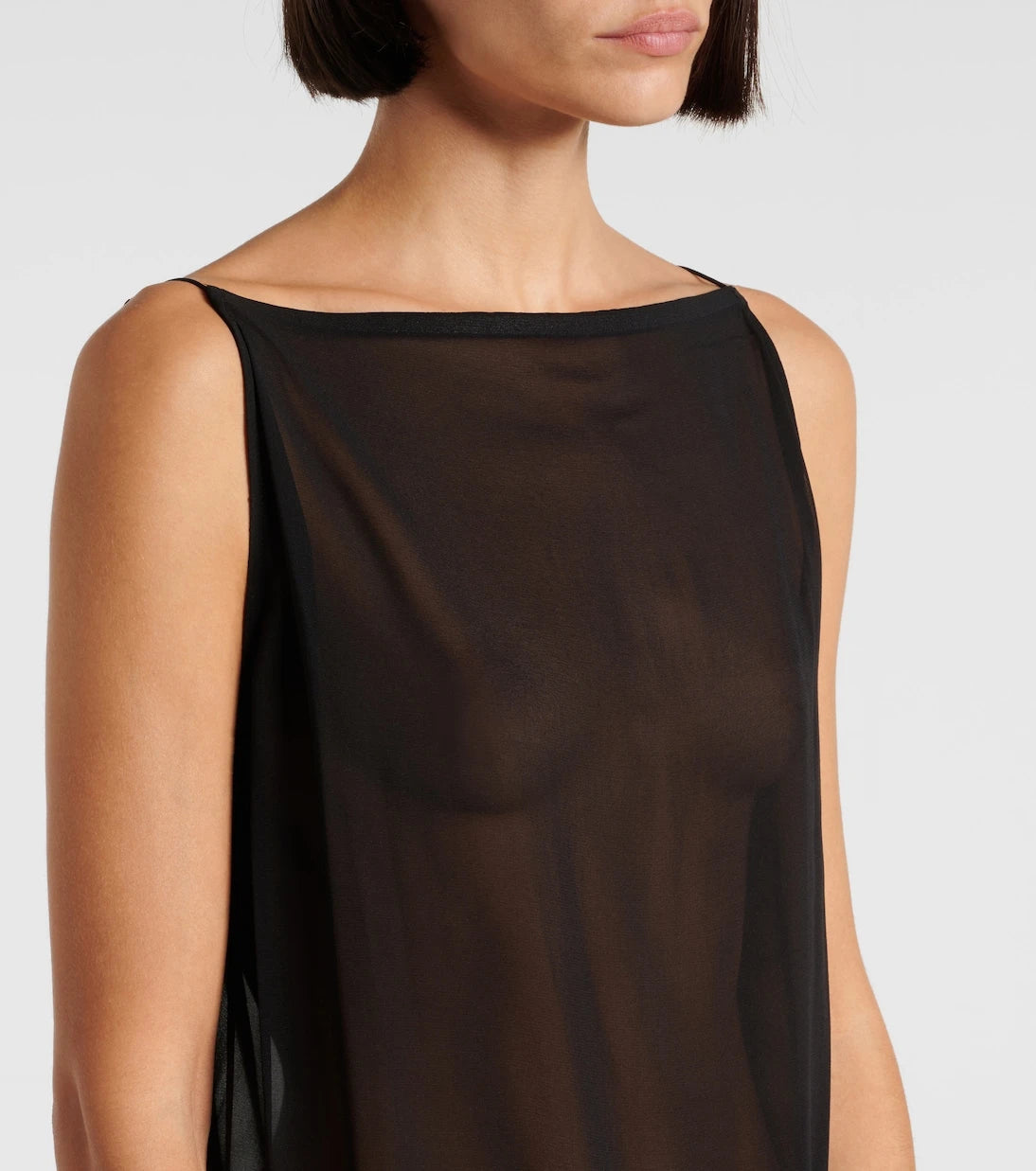 Jacquemus - The Ameno silk-blend gown