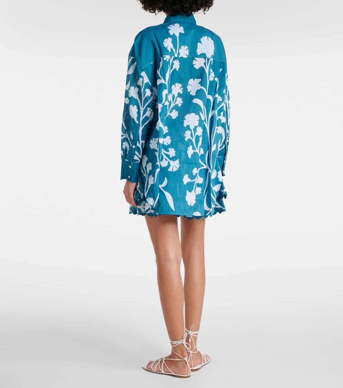 Juliet Dunn - Majorelle cotton shirt