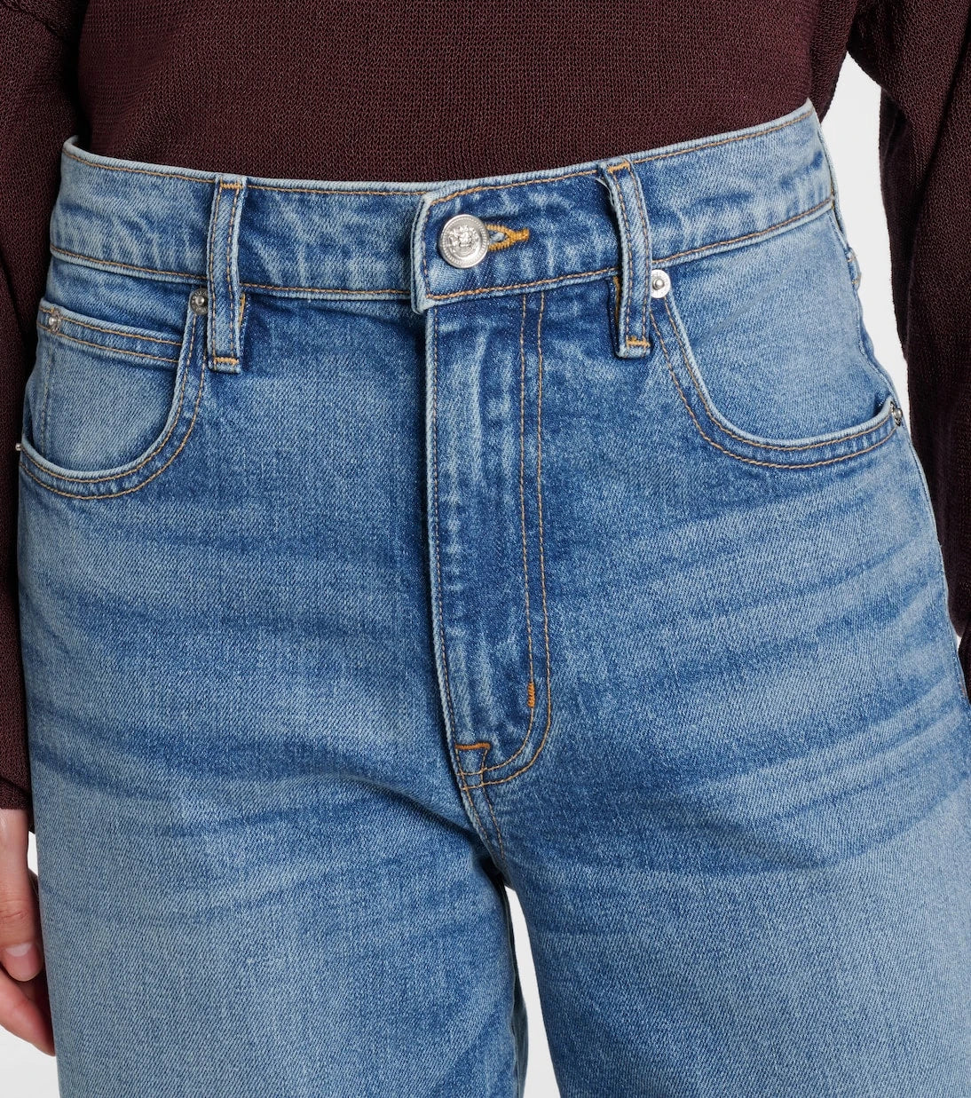 Slvrlake - Grace high-rise wide-leg jeans