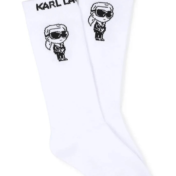 Детски чорапи с памук Karl Lagerfeld