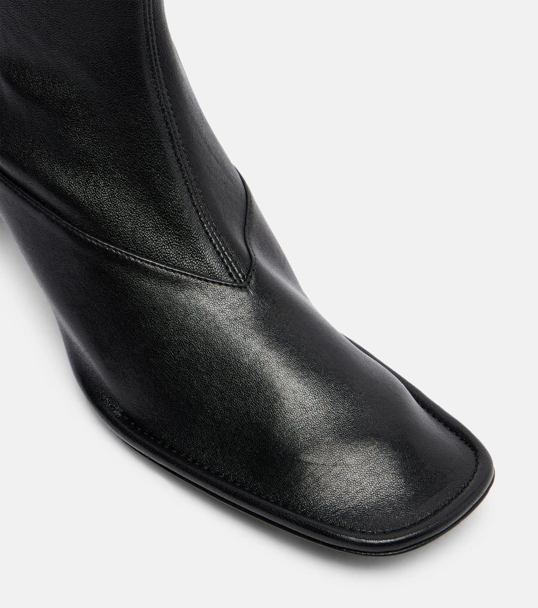 Jil Sander - Trunk leather mid-calf boots