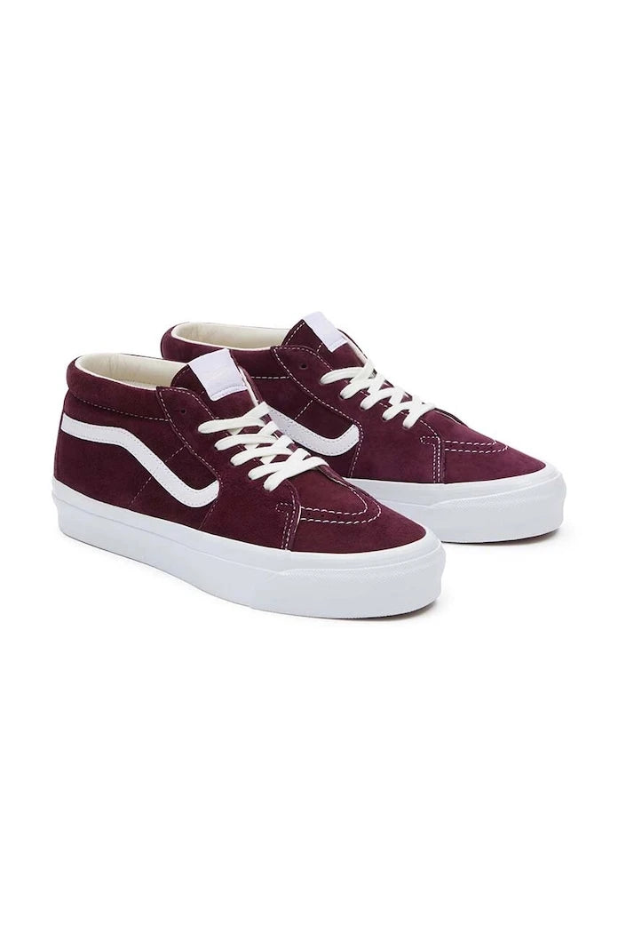 Велурени маратонки Vans Sk8-Mid Reissue 83 LX