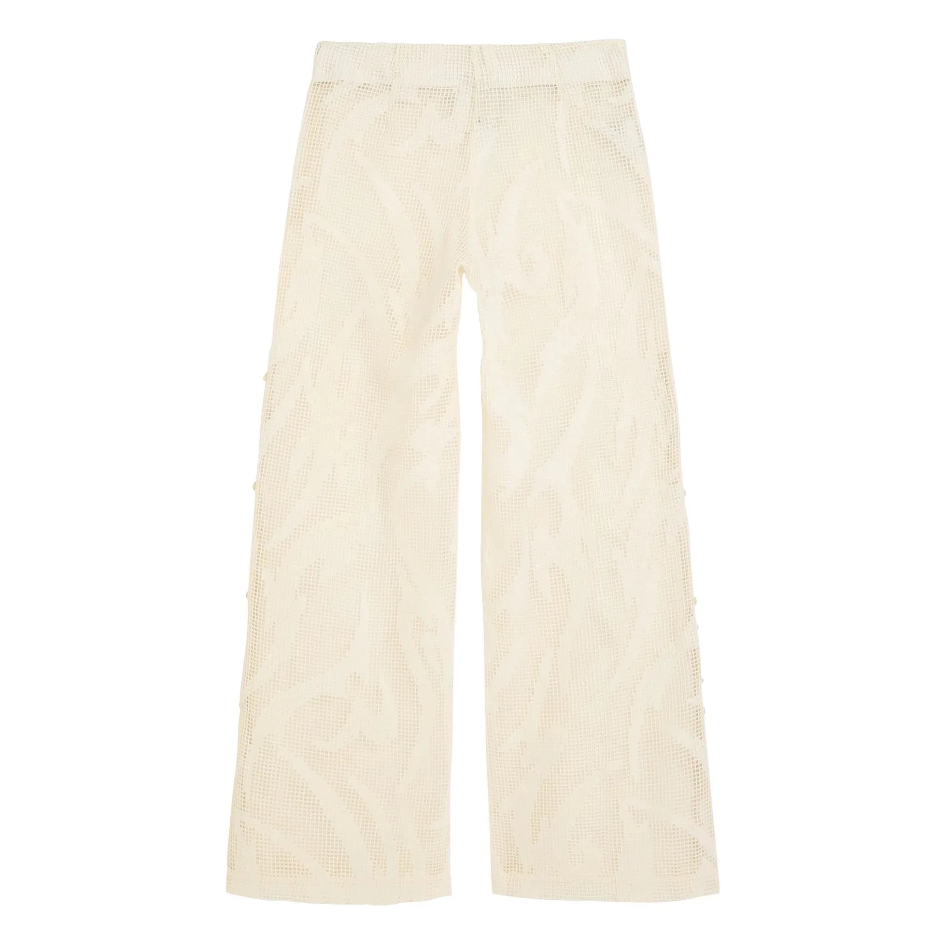 OAS - Tribalo Tavon Crochet pants | Ecru