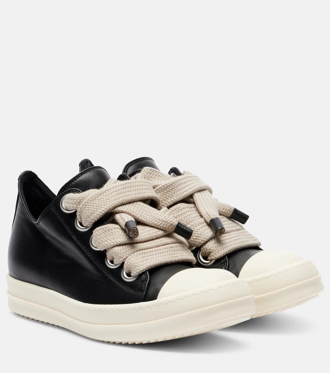 Rick Owens - Jumbolace leather sneakers