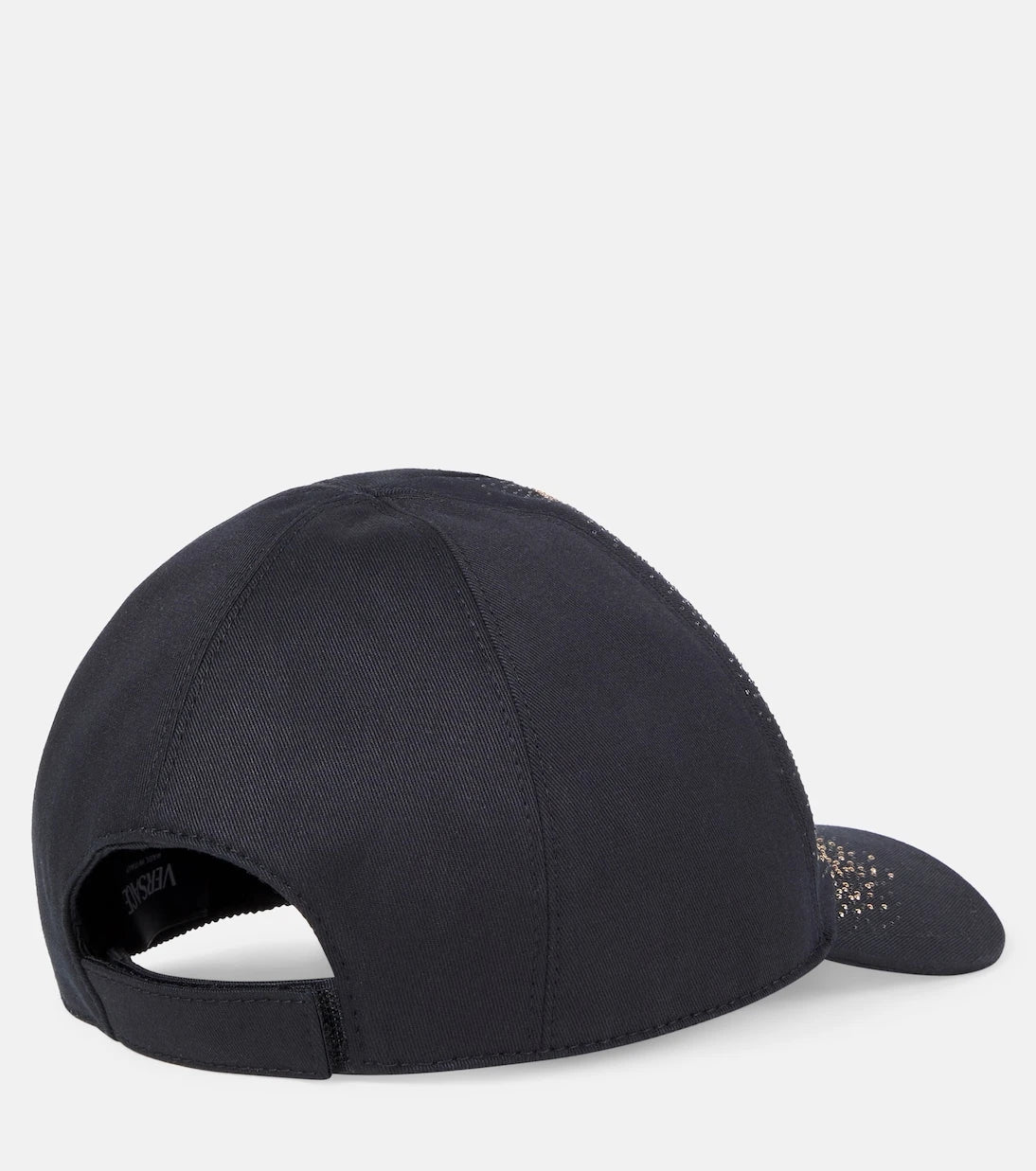 Versace Kids - Medusa embellished cotton baseball cap