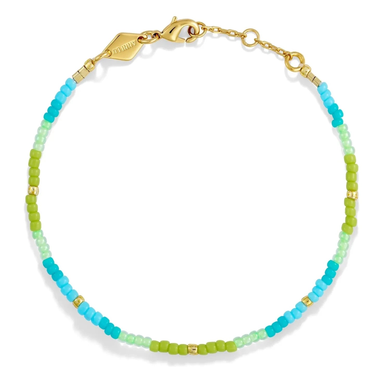 Anni Lu - Tie Dye bracelet | Aqua