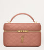 Saint Laurent Pink Lambskin Gaby Vanity Bag