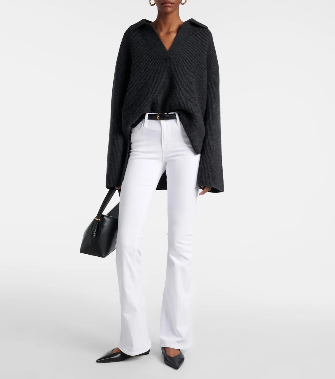 Frame - Le High Flare high-rise flared jeans