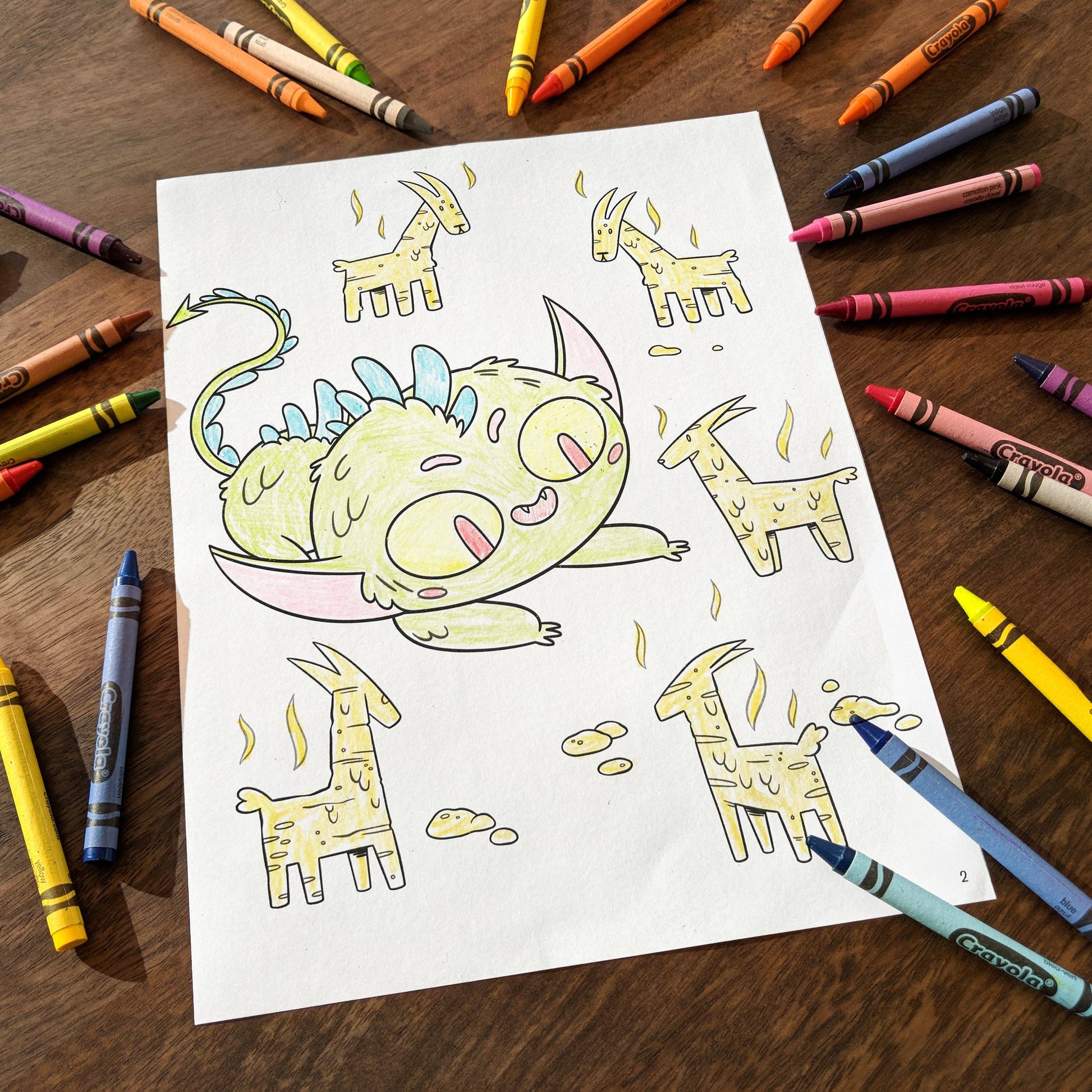 Hazy Dell Press - Hazy Dell Cryptids! Coloring Book