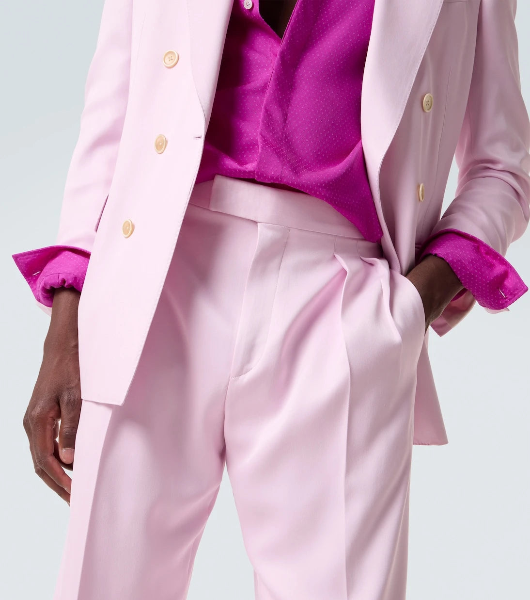 Tom Ford - Silk gabardine suit pants