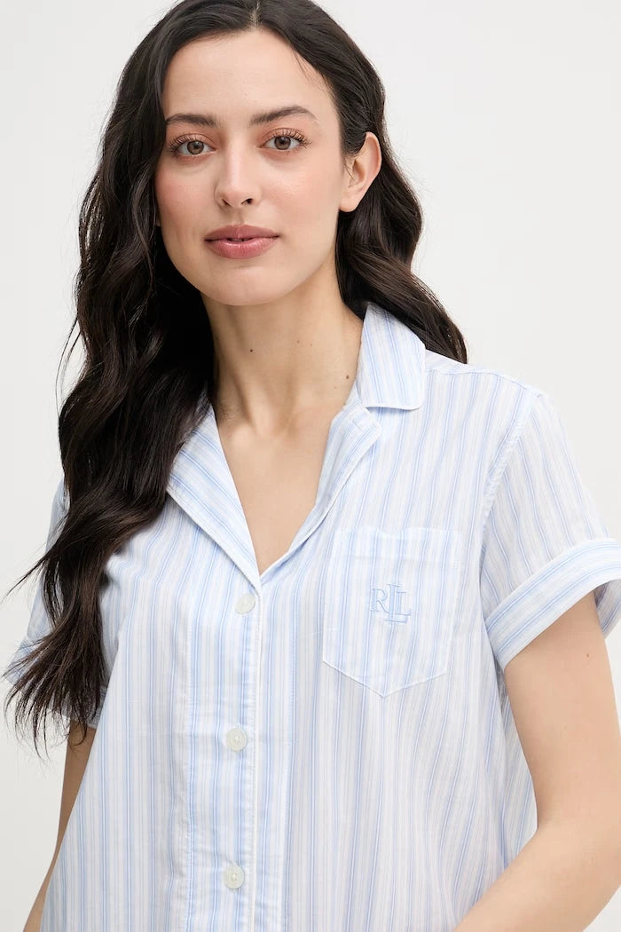 Lauren Ralph Lauren viskozlu iki parçalı kadın pijaması