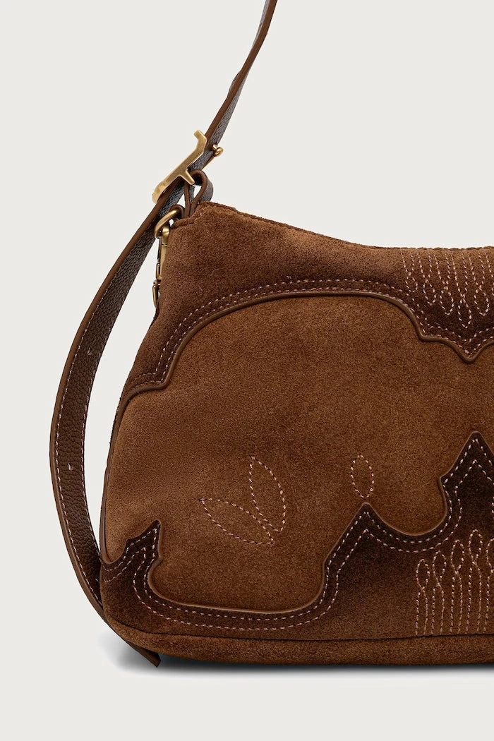 Kadın süet crossbody çanta JIM