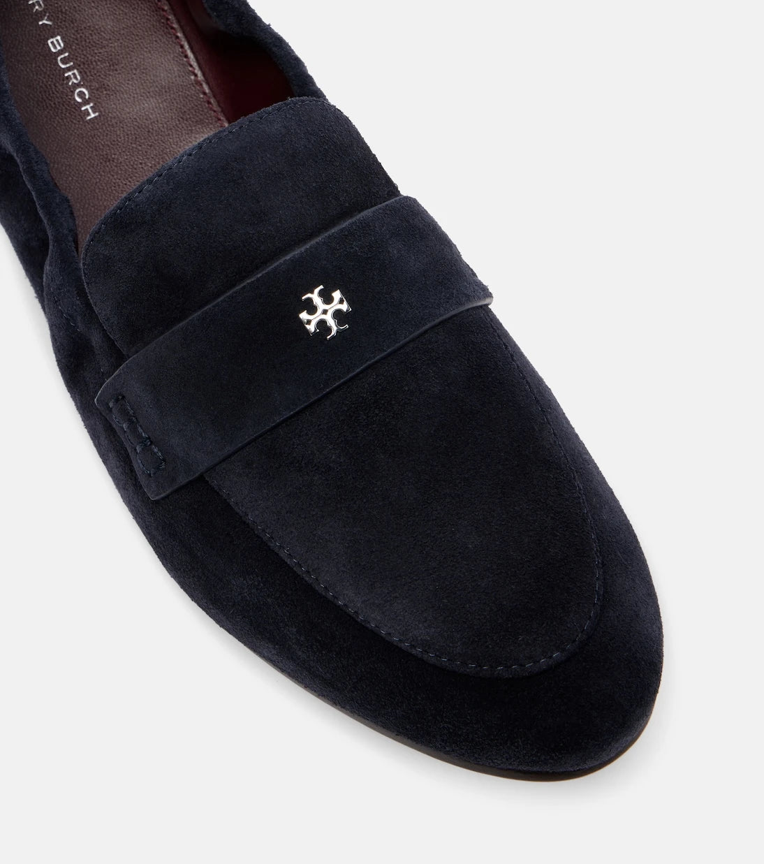 Tory Burch - Logo suede loafers