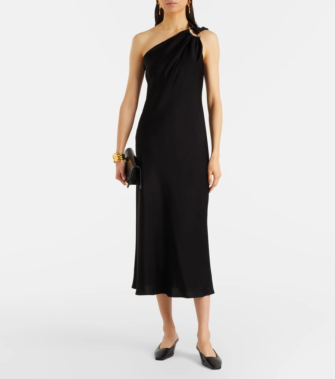 Max Mara - Entrata satin midi dress