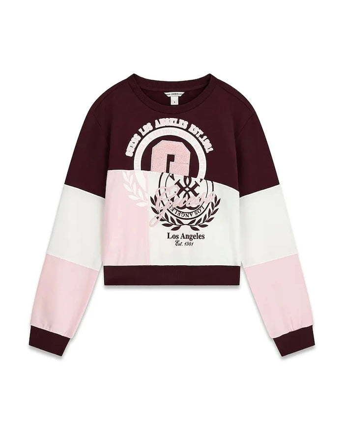 Guess Çocuk Pamuklu Sweatshirt