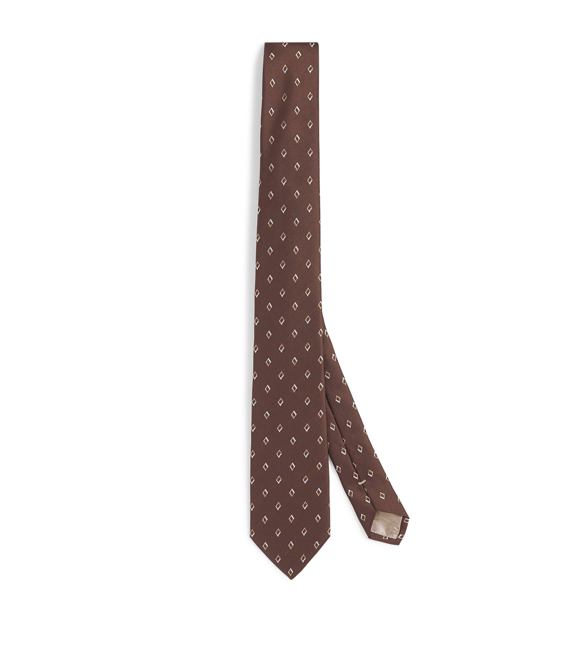 Silk Jacquard Diamond Tie