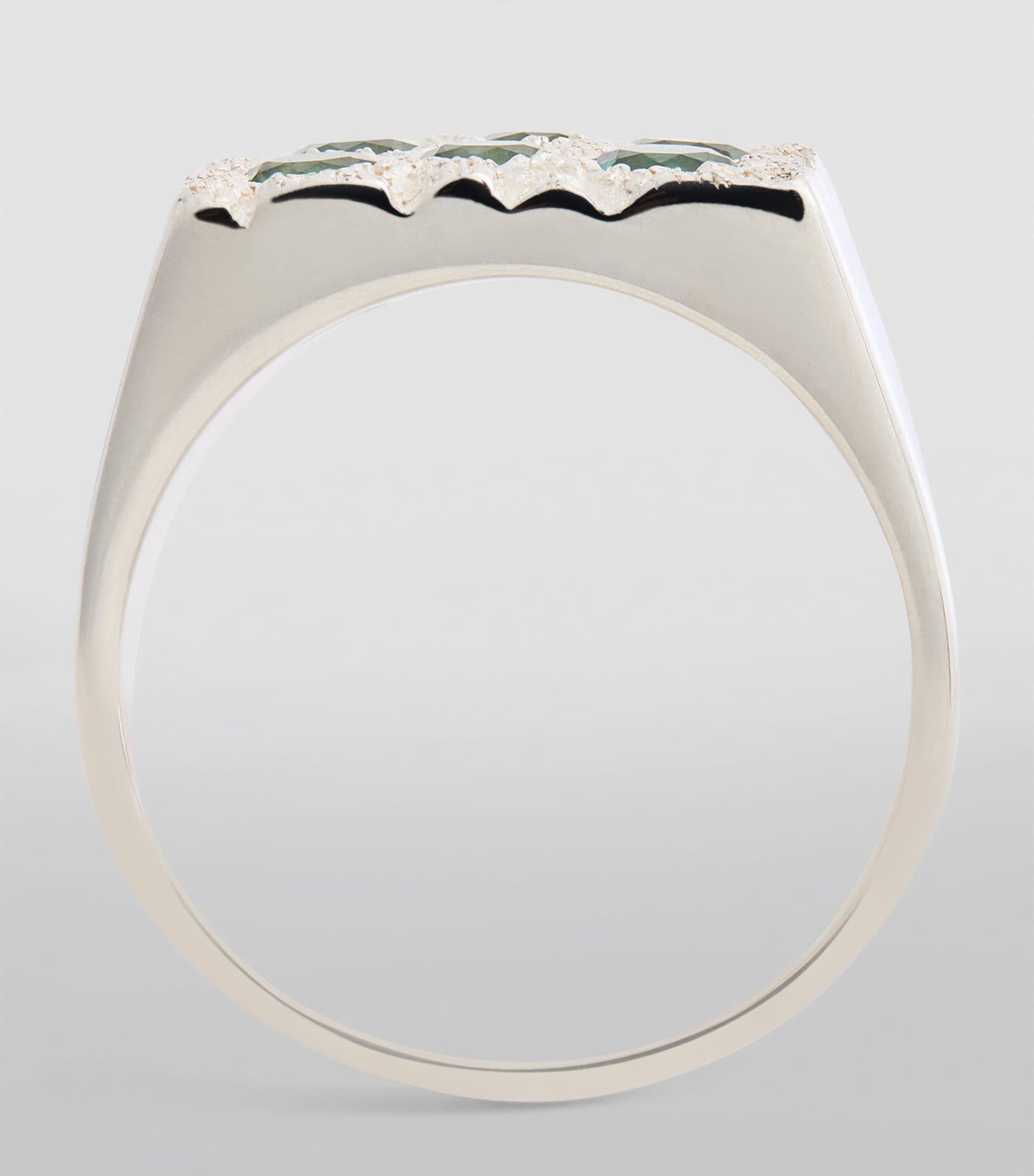 Bleue Burnham EXCLUSIVE Sterling Silver Rose Garden Signet Ring