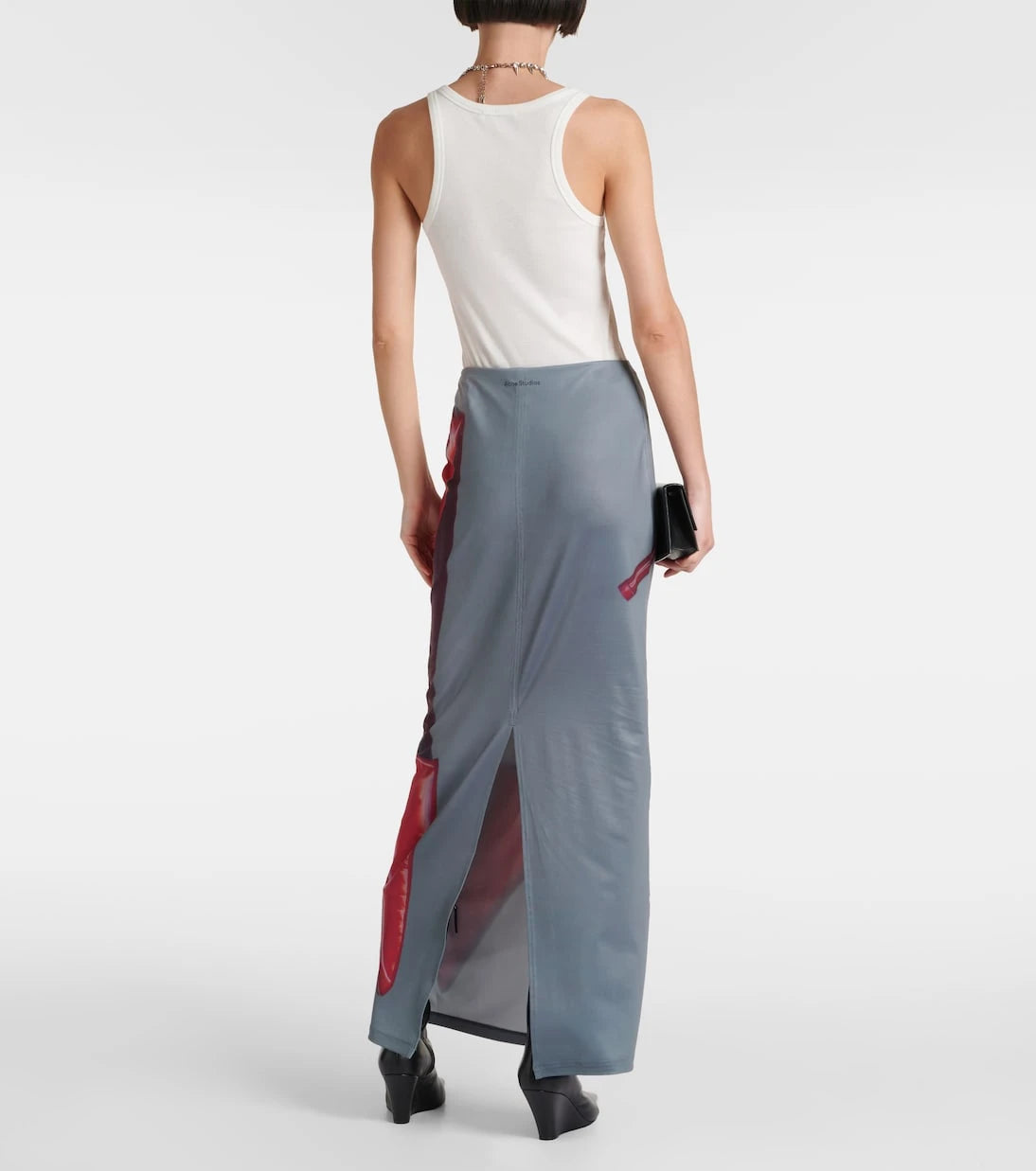 Acne Studios - Emay printed maxi skirt