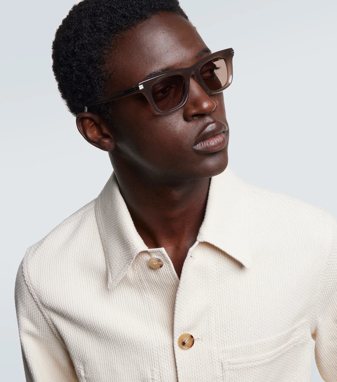 Zegna - نظارة شمسية مستطيلة