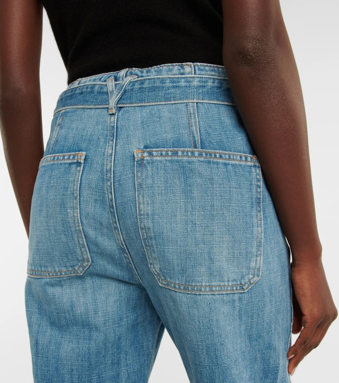 Veronica Beard - Rinley high-rise cropped jeans