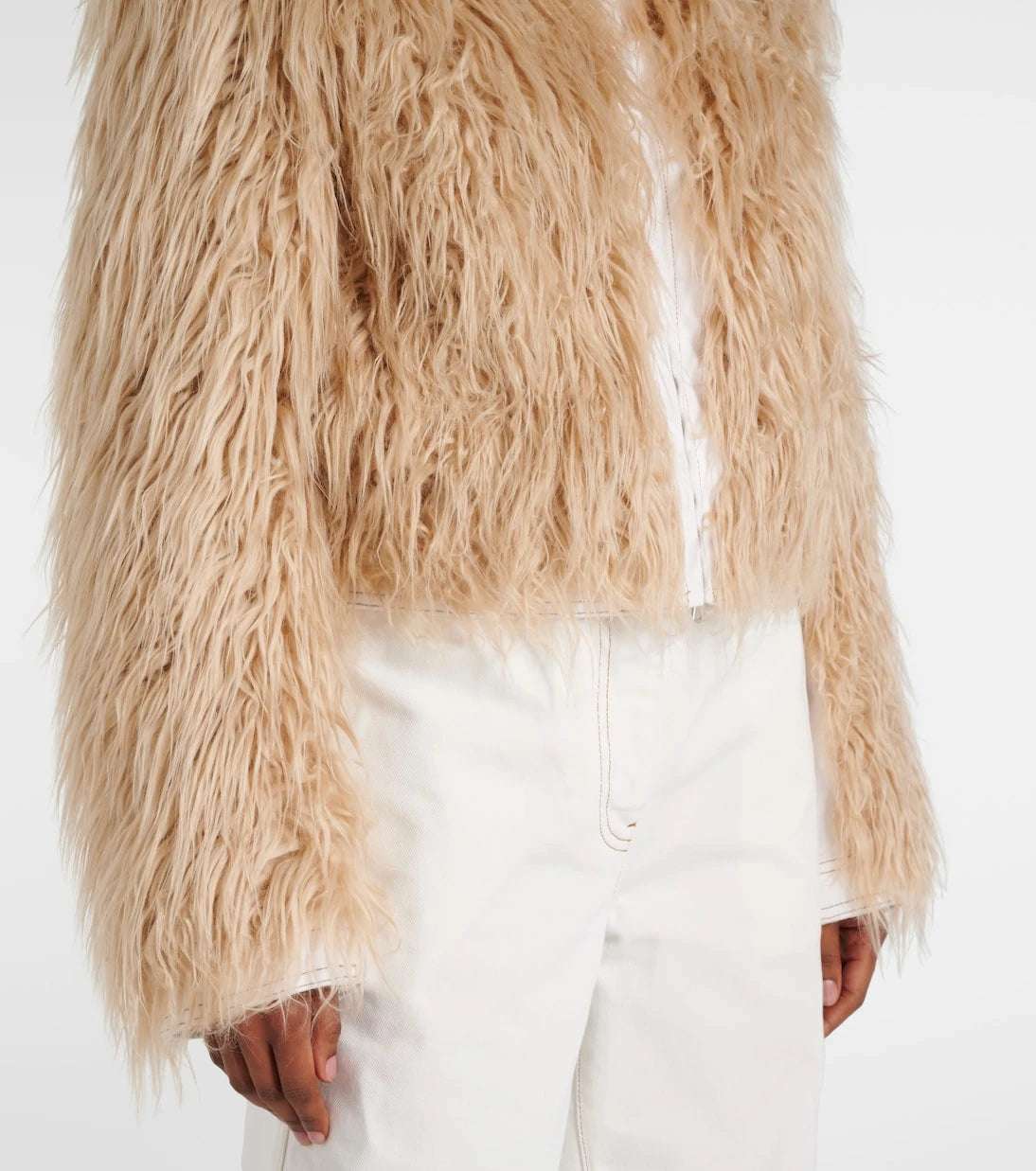 Dries Van Noten - Faux fur jacket