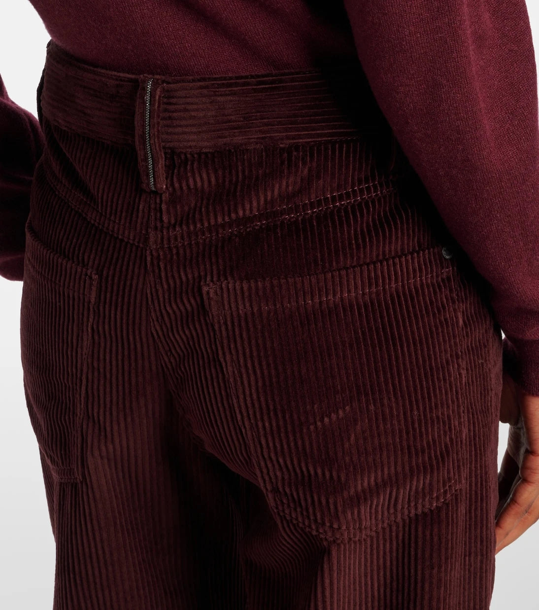 Brunello Cucinelli - Monili corduroy straight pants