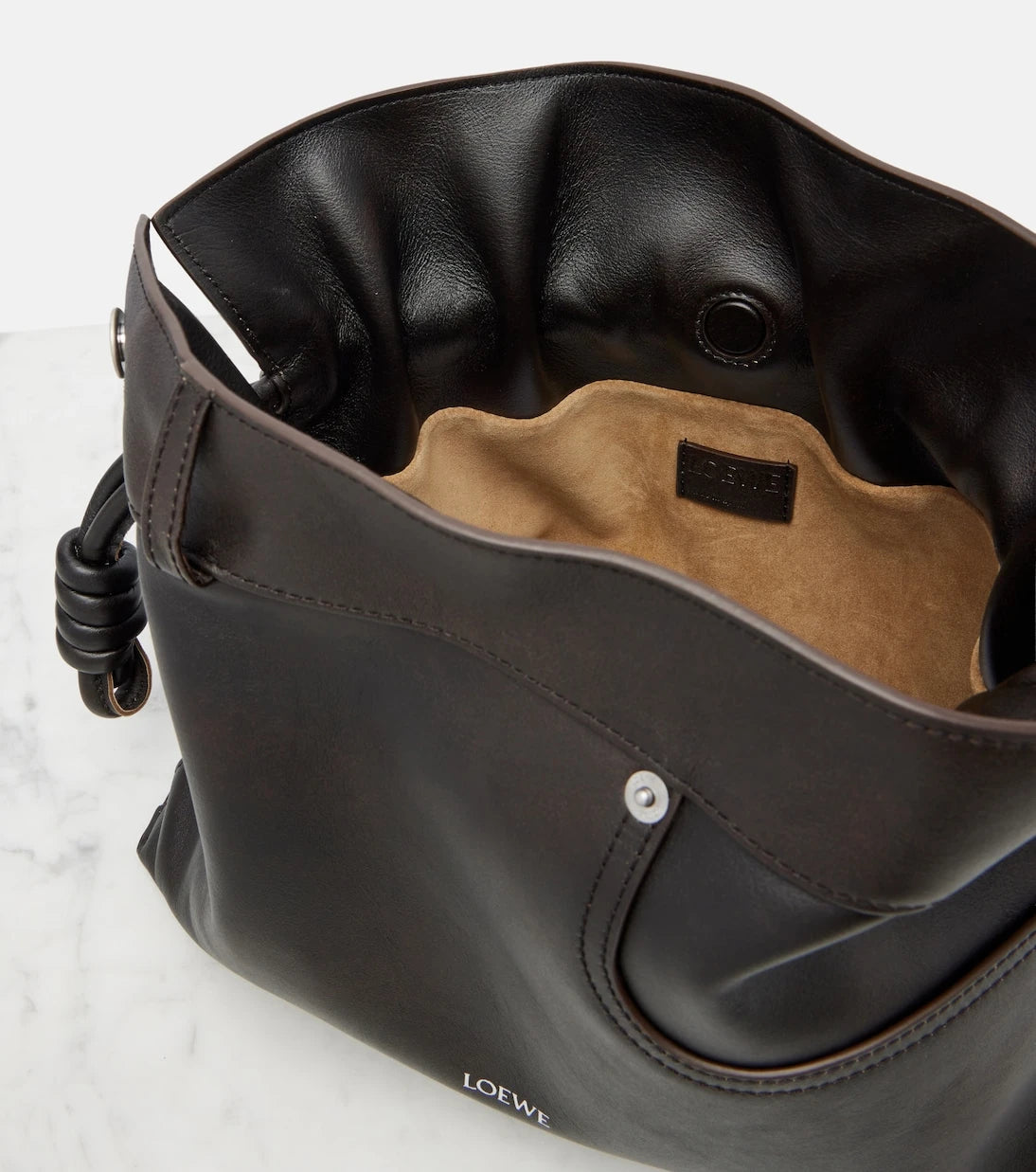 Loewe - Flamenco Medium leather clutch