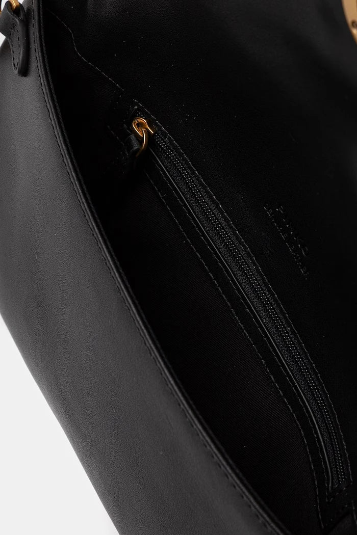 Pinko kadın deri crossbody çanta