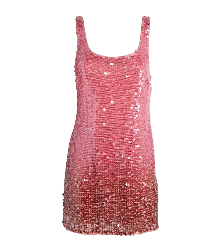 Sequinned Alayna Mini Dress SORBET SEQUIN
