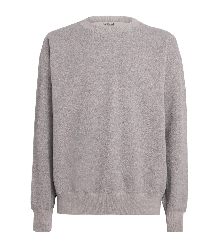 Grey Cotton Smooth Soft Sweatshirt