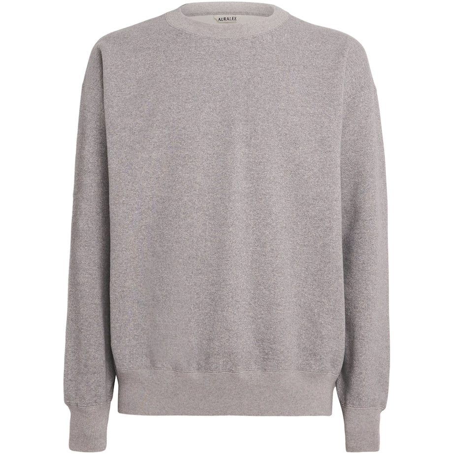Grey Cotton Smooth Soft Sweatshirt