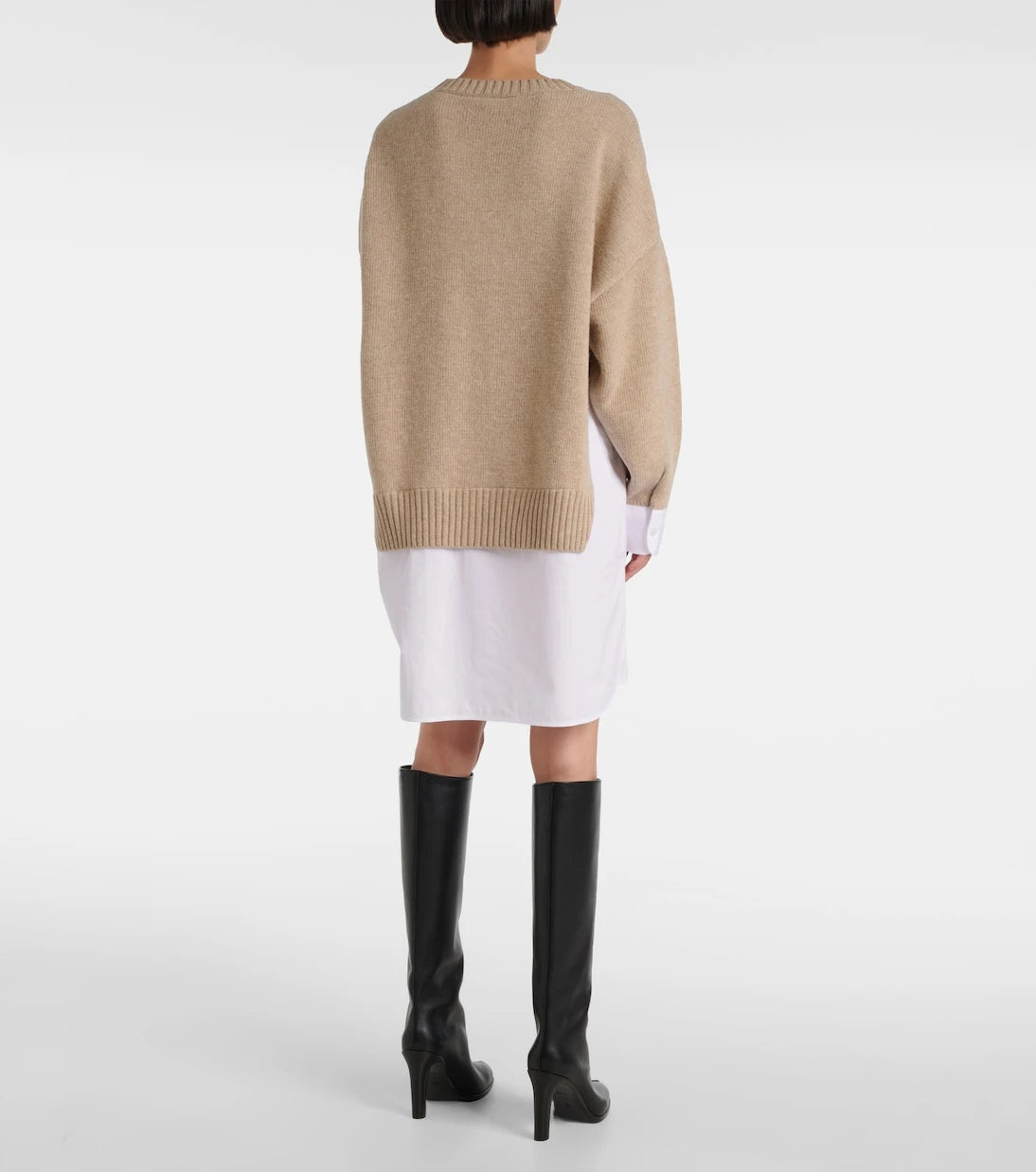 Stella McCartney - Layered virgin wool sweater