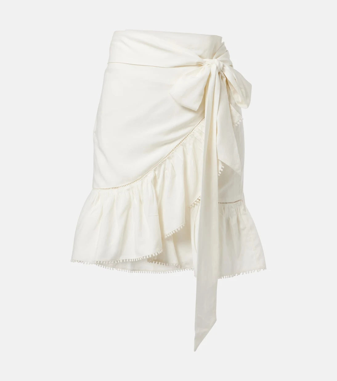 Marant Etoile - Mempster ruffled wrap skirt