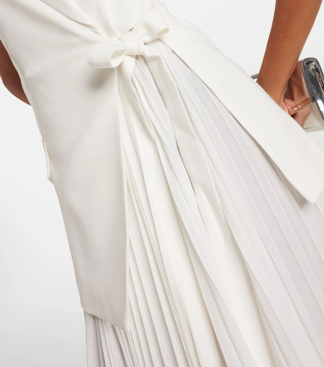 Simkhai - Helena pleated wrap dress
