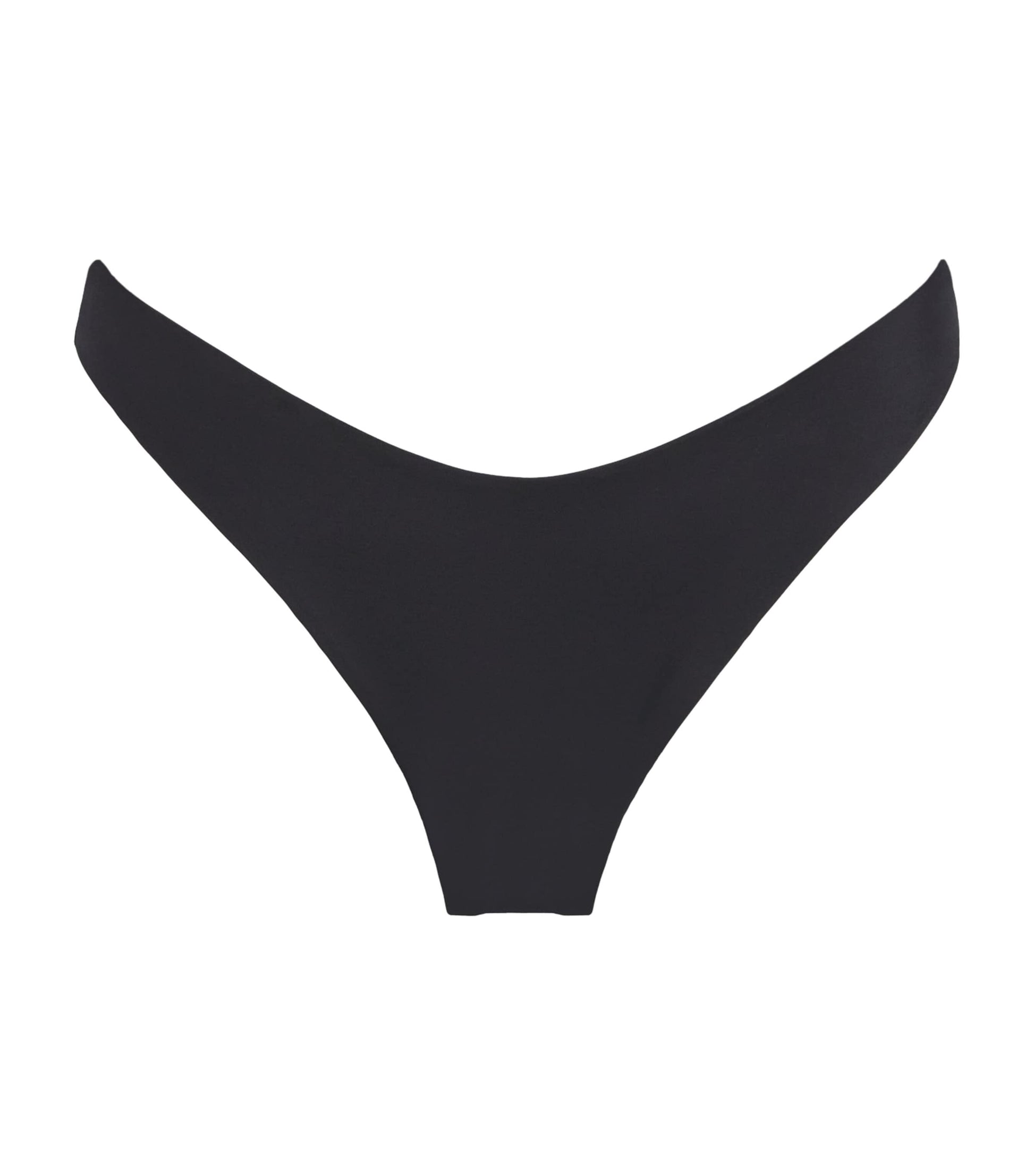 AWAY THAT DAY Black Fiji Bikini Bottoms