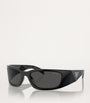 Prada Black Acetate PR A14S Sunglasses
