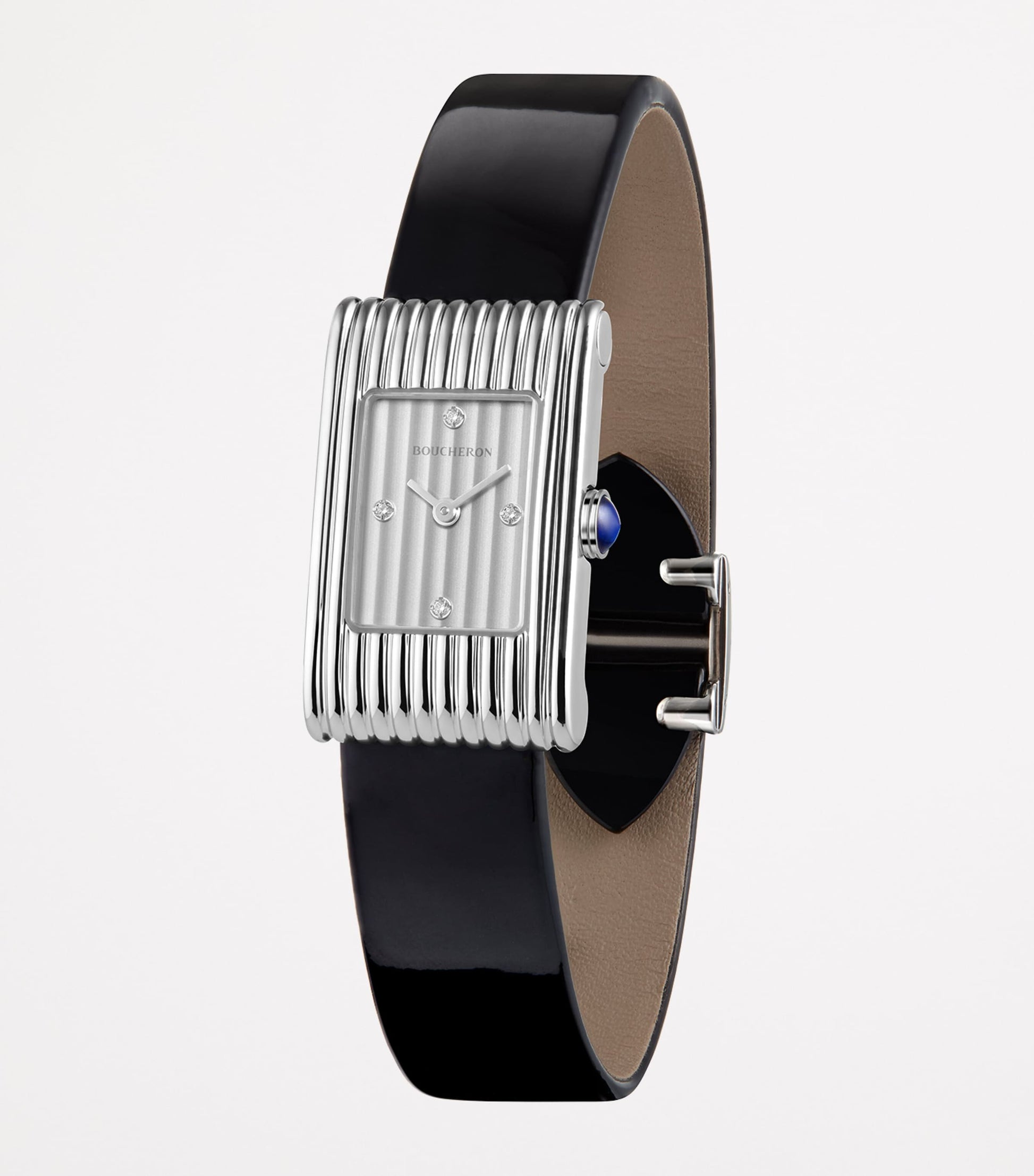 Stainless Steel and Diamond Reflet Watch 29.5mm