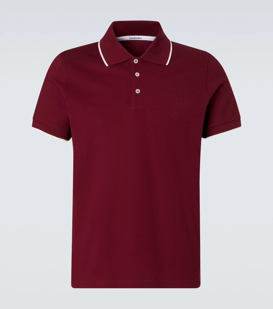 Saint Laurent - Cotton polo shirt