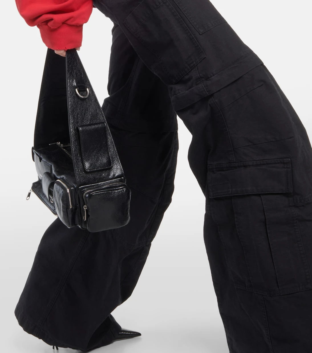 Balenciaga - بنطال كارجو من القطن