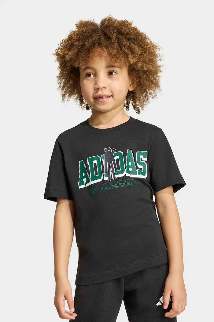 adidas тениска за деца от памук MINECRAFT