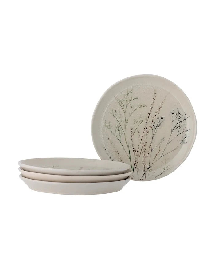 Bloomingville Bea 27,5 cm Düz Tabak Seti (4 Parça)