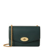 Mulberry Green Small Darley Cross-Body Bag